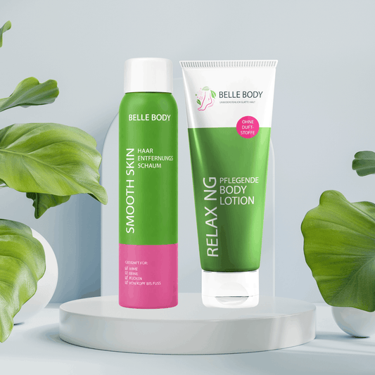 Pianka depilacyjna + Balsam do ciała