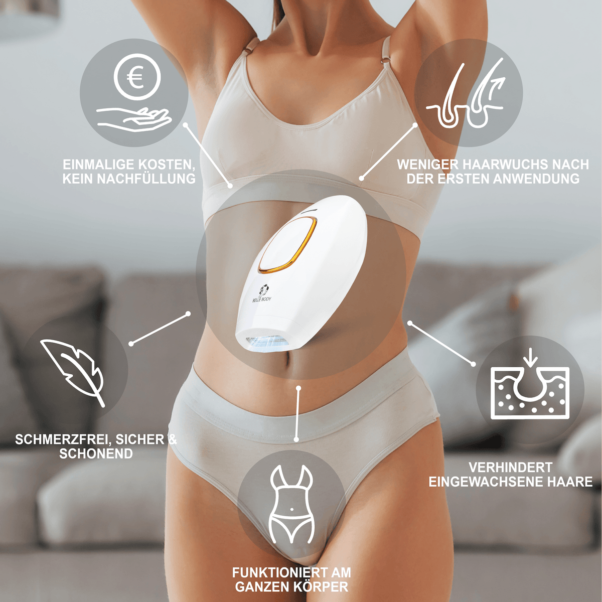 Belle Body IPL Ultra+ i DARMOWA pianka depilacyjna