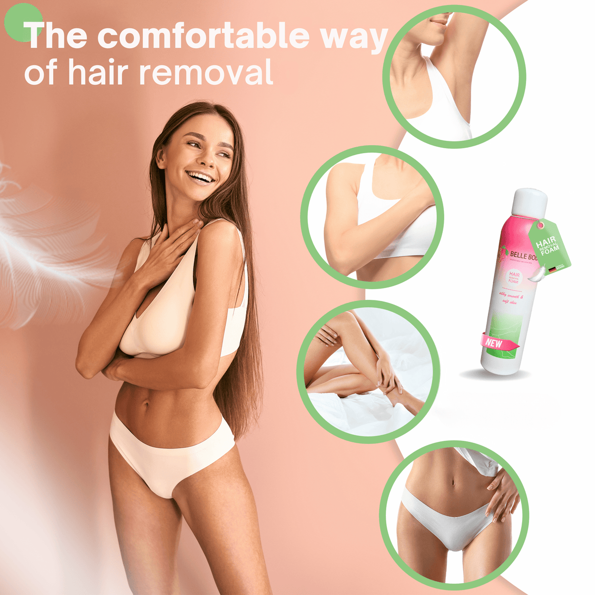 Belle Body Spray do depilacji