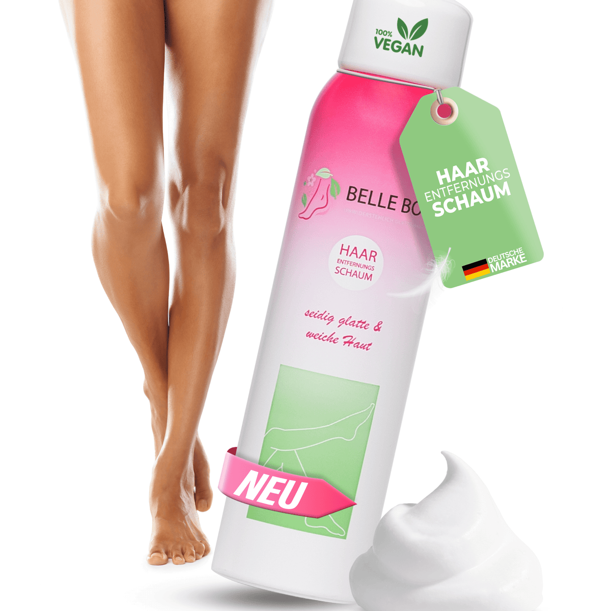 Belle Body Piana do depilacji Damski zarost
